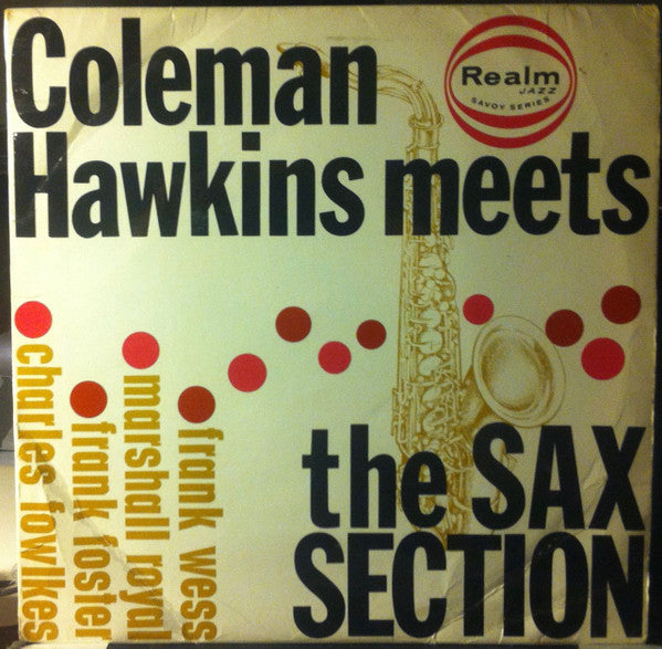 Coleman Hawkins - Meets The Sax Section - Used Vinyl Record
