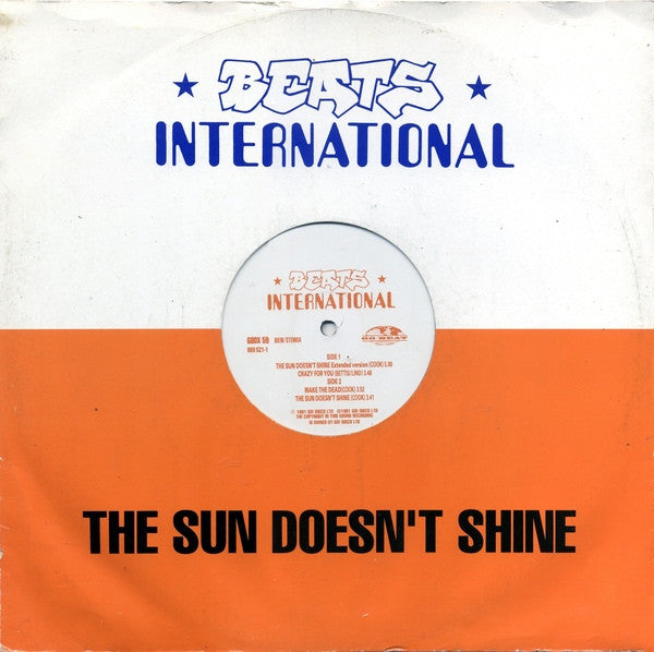 Beats International - Sun Doesn't Shine - Used Vinyl Record 12"