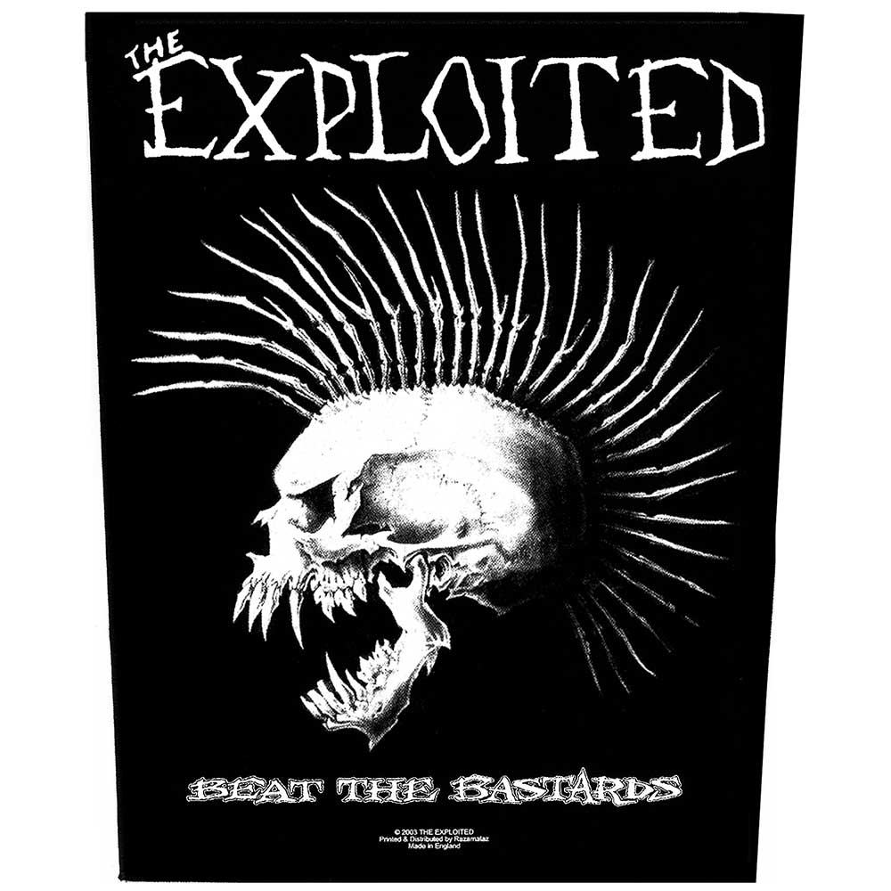 EXPLOITED - BEAT BASTARDS (BACKPATCH) - Patch - PHM