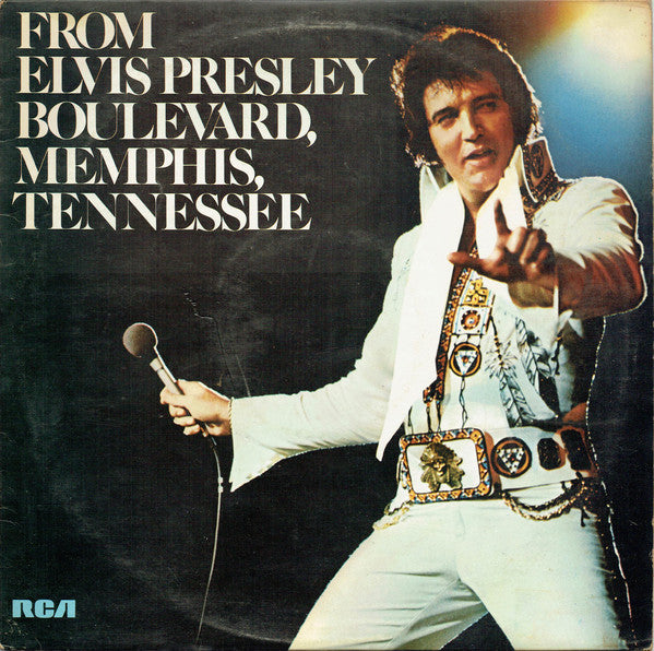 Elvis Presley - From Boulevard, Memphis, Tennessee - Used Vinyl Reco