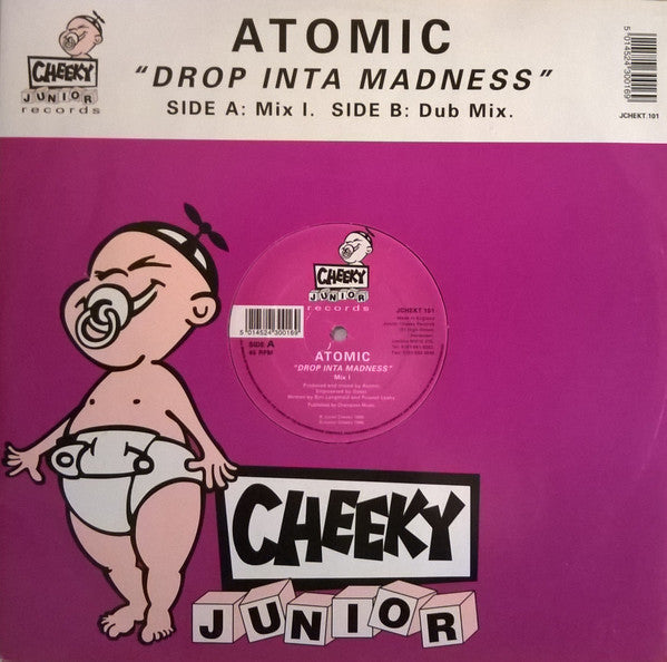 Atomic - Drop Inta Madness - Used Vinyl Record 12"