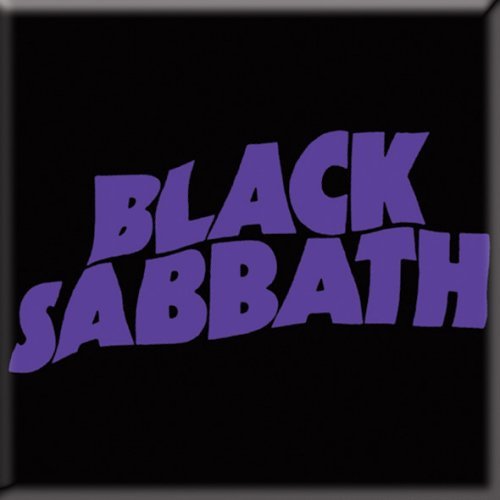 Black Sabbath - Fridge Magnet: Wavy Logo - TV Memorabilia Fridge Magne