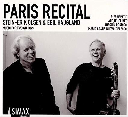 Pierre Petit - Stein-Erik Olsen & Egil Haugland: Paris Recital - CD
