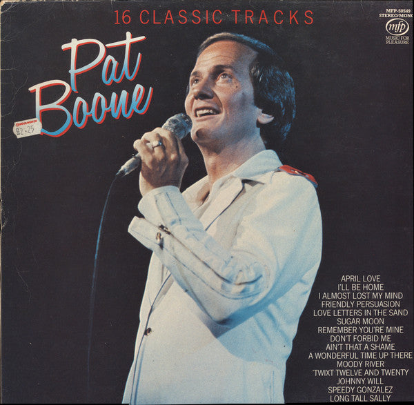 Pat Boone - 16 Classic Tracks - Used Vinyl Record