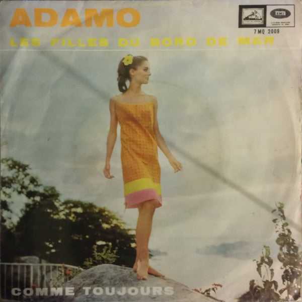 Adamo - Les Filles Du Bord De Mer / Comme Toujours - Used Vinyl Record