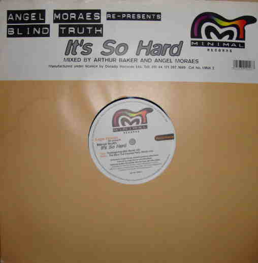 Angel Moraes - It's So Hard - Used Vinyl Record 12"