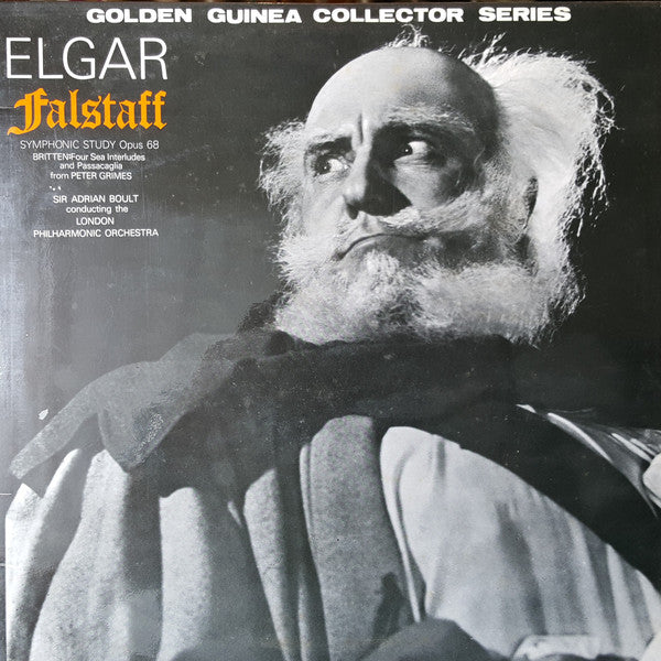 Sir Edward Elgar - Falstaff - Symphonic Study, OP.68 - Used Vinyl Re