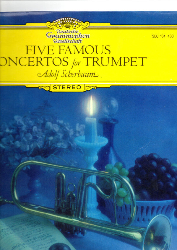 Adolf Scherbaum - Five Famous Concertos For Trumpet - Used Vinyl Reco