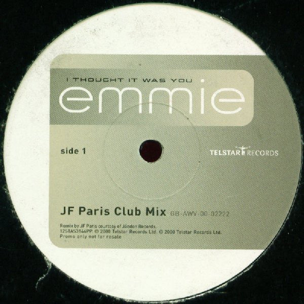 Emmie - I Thought It Was You - Used Vinyl Record 12"