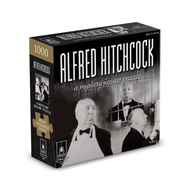 Classic Mystery 1000 Piece Jigsaw Puzzle - Alfred Hitchcock - General
