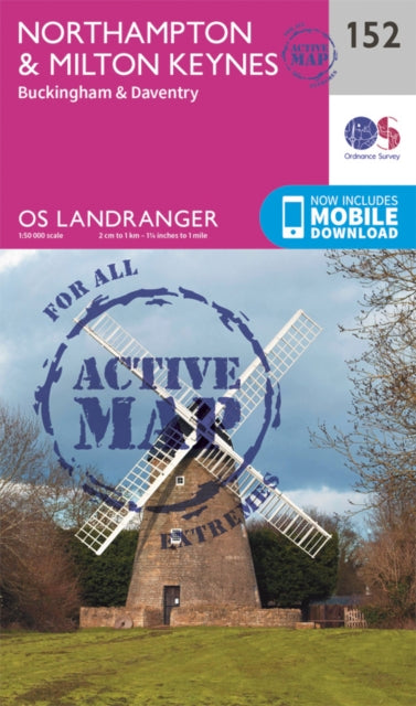 Ordnance Survey - Northampton, Milton Keynes,Buckingham & Daventry : 1