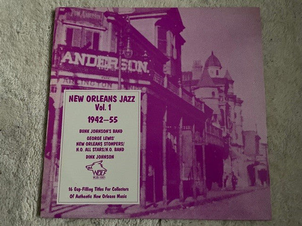 Various - New Orleans Jazz Vol. 1 1942-55 - Used Vinyl Record