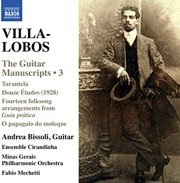 Heitor Villa-Lobos - Guitar Manuscripts – 3 - CD