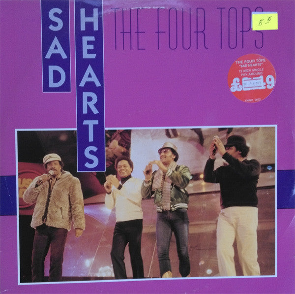 Four Tops - Sad Hearts - Used Vinyl Record 12"