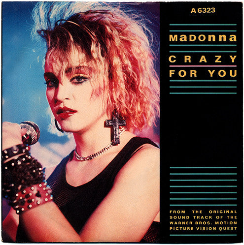Madonna - Crazy For You - Used Vinyl Record 7"