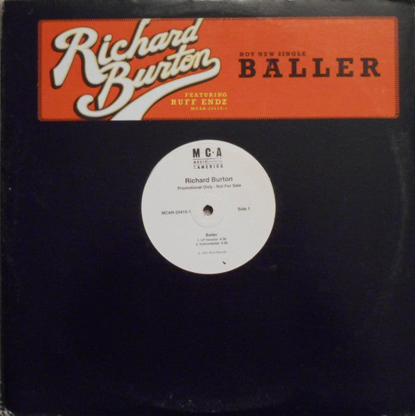 Richard Burton - Baller - Used Vinyl Record 12"