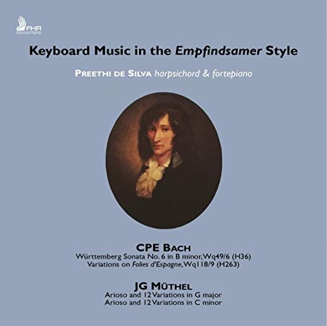 DE SILVA PREETHI - BACH KEYBOARD MUSIC - CD