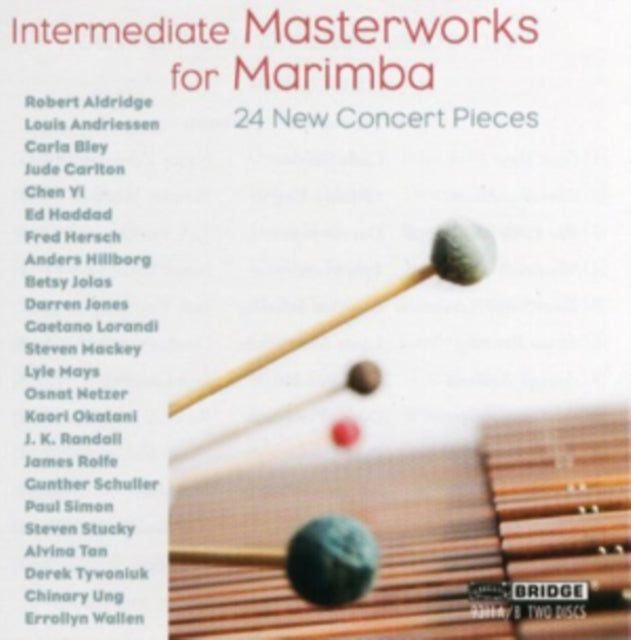 Various Composers - Intermediate Masterworks for Marimba - CD