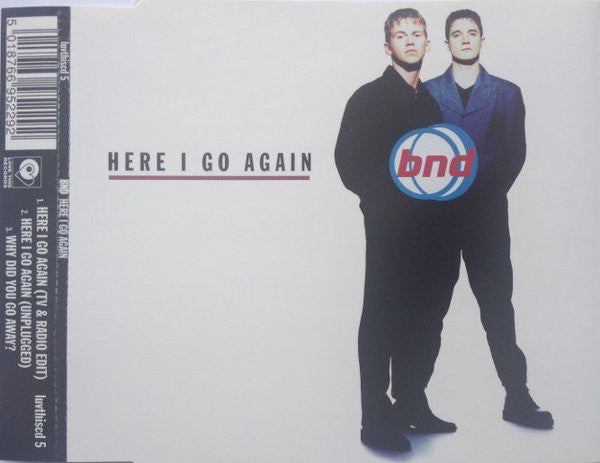 BND - Here I Go Again - Used CD