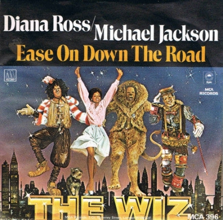 Diana Ross - Ease On Down The Road / Poppy Girls - Used Vinyl Record