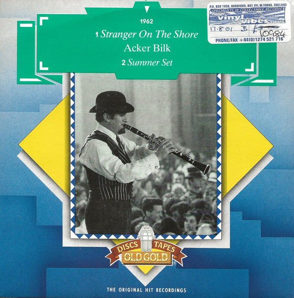 Acker Bilk - Stranger On The Shore - Used Vinyl Record 7"
