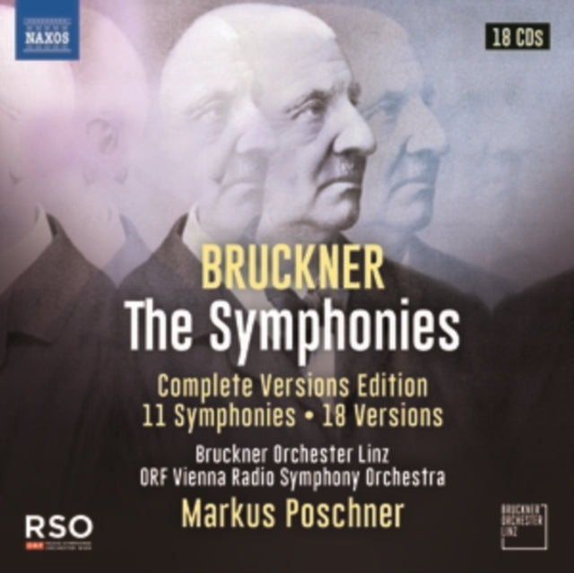 ORF VRSO/POSCHNER - BRUCKNER - THE SYMPHONIES BOX - CDBX
