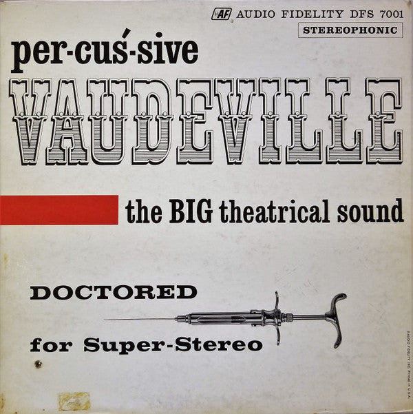 Harry Breuer - Percussive Vaudeville - Used Vinyl Record