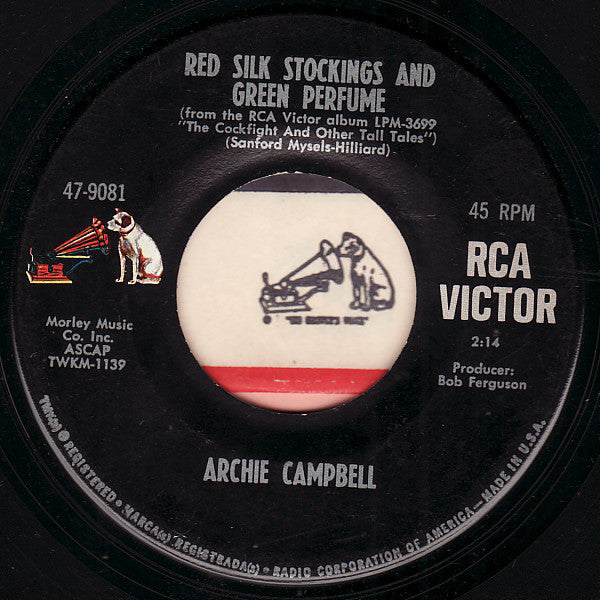 Archie Campbell - Red Silk Stockings And Green Perfume / The Cockfigh