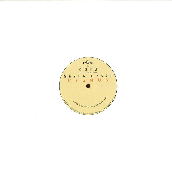 Coyu - Cygnus - New Vinyl Record 12"