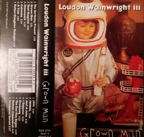 Loudon Wainwright II - Grown Man - Used Cassette