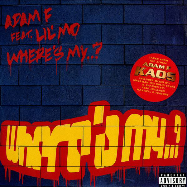 Adam F - Where's My..? - Used CD
