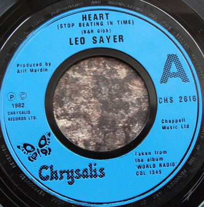 Leo Sayer - Heart (Stop Beating In Time) - Used Vinyl Record 7"