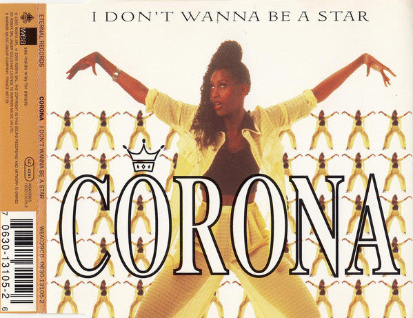 Corona - I Don't Wanna Be A Star - Used CD