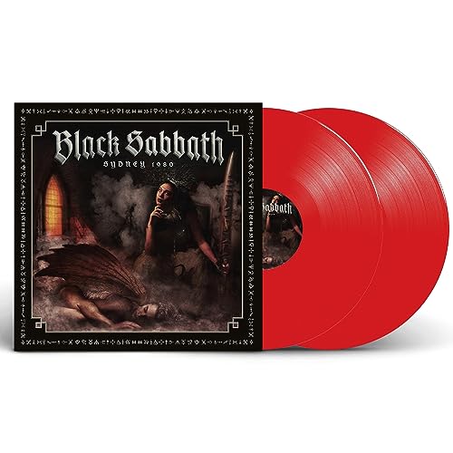 BLACK SABBATH - SYDNEY 1980 (RED VINYL 2LP) - Vinyl Record DLP