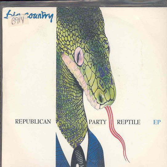 Big Country - Republican Party Reptile EP - Used Vinyl Record 7"