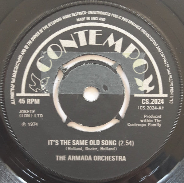 Armada Orchestra - It's The Same Old Song - Used Vinyl Record 7"