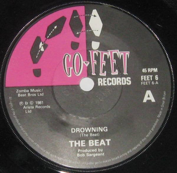 Beat - Drowning / All Out To Get You - Used Vinyl Record 7"