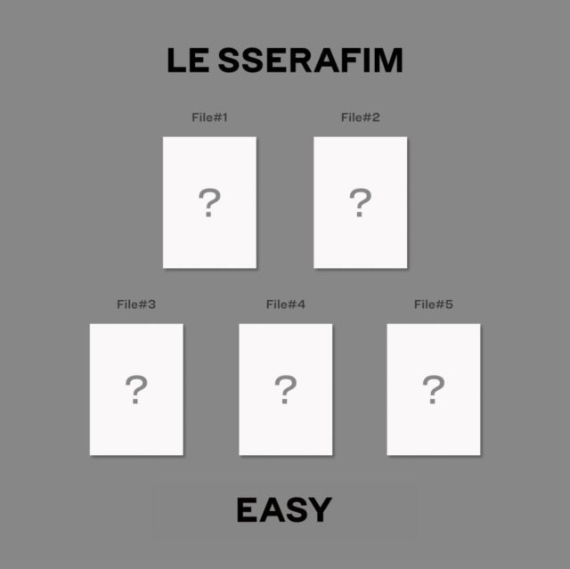 Le Sserafim - Easy - LE SSERAFIM - 3rd Mini Album ‘EASY’ (COMPACT