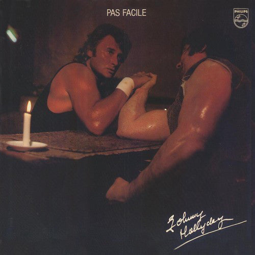 Johnny Hallyday - Pas Facile - Used Vinyl Record
