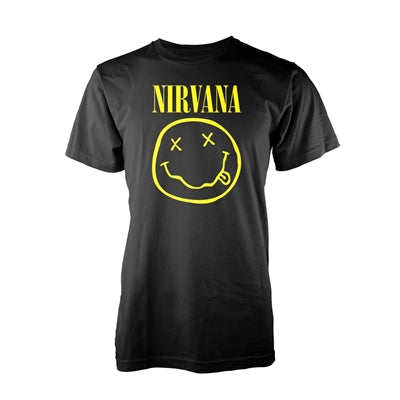 NIRVANA - SMILEY LOGO - tshirt - T Shirt - Size XL