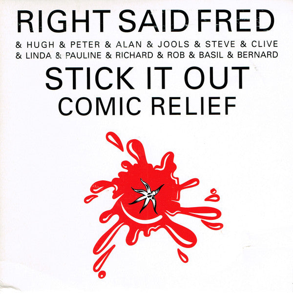 Right Said Fred - Stick It Out - Used Vinyl Record 7"