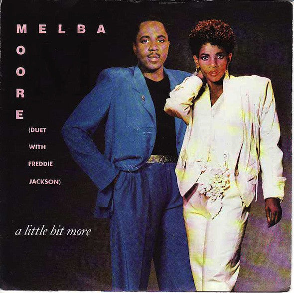 Melba Moore - A Little Bit More - Used Vinyl Record 7"