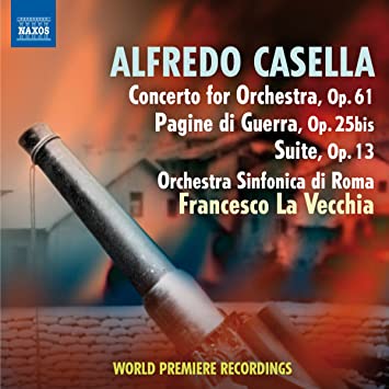 ORCHESTRA SINF ROMA: - CASELLA:CONCERTO FOR ORCH - CD