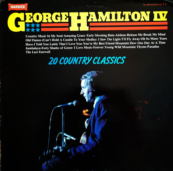 George Hamilton IV - 20 Country Classics - Used Vinyl Record