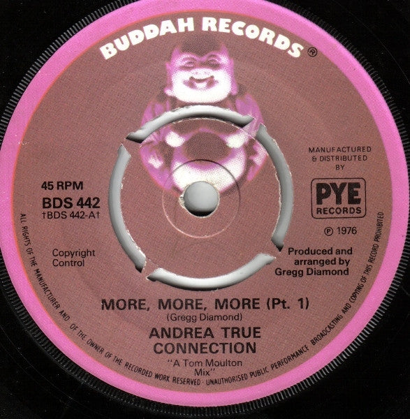 Andrea True Connecti - More, More, More (Pt. 1) - Used Vinyl Record 7