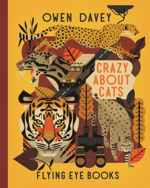 Owen Davey - Crazy About Cats - Hardback