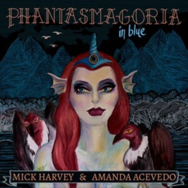 MICK HARVEY & AMANDA - PHANTASMAGORIA IN BLUE - Vinyl Record 12" RECOR