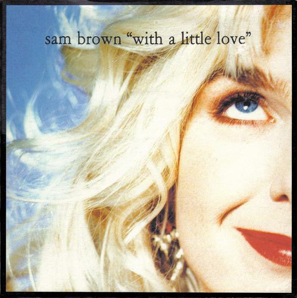 Sam Brown - With A Little Love - Used Vinyl Record 7"