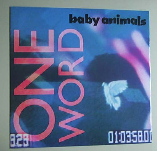 Baby Animals - One Word - Used Vinyl Record 12"