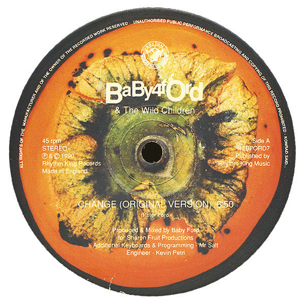 Baby Ford - Change - Used Vinyl Record 12"